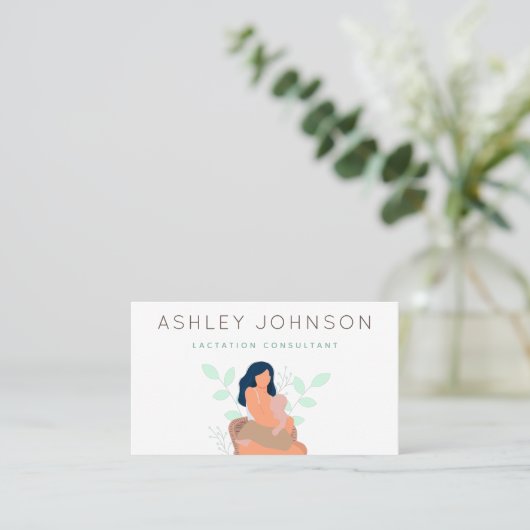 Borstvoeding Consultant voor borstvoeding Expert G Visitekaartje (Staand voorkant)