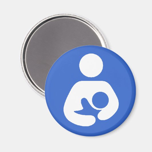 Borstvoeding Internationaal symbool Magneet (Voorkant / Achterkant)