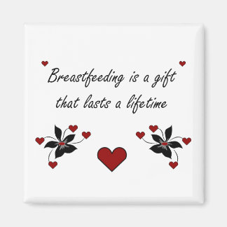Borstvoeding is een cadeau magneet