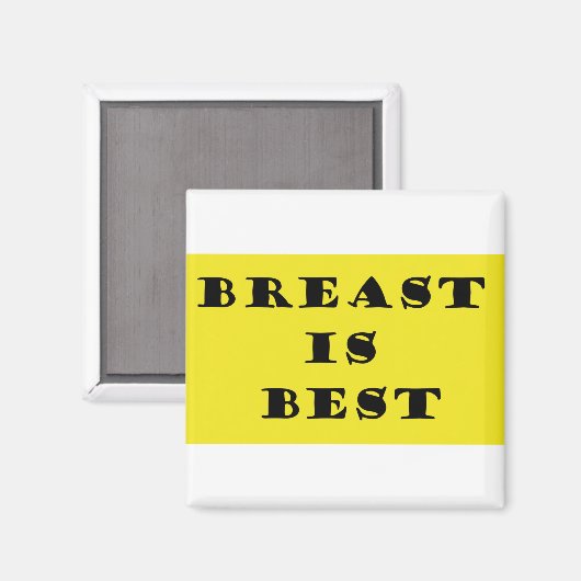 Borstvoeding is het beste magneet (Voorkant / Achterkant)