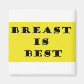 Borstvoeding is het beste magneet (Voorkant)