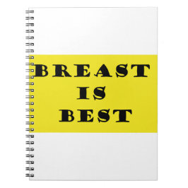 Borstvoeding is het beste notitieboek