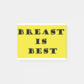 Borstvoeding is het beste post-it® notes (Voorkant)