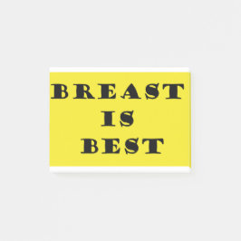 Borstvoeding is het beste post-it® notes
