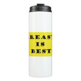 Borstvoeding is het beste thermosbeker