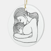 Borstvoeding Keramisch Ornament (Links)