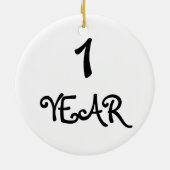 Borstvoeding Keramisch Ornament (Achterkant)