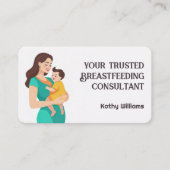 Borstvoeding Lactatie consultant Visitekaartje (Voorkant)