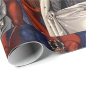 BORSTVOEDING MADONNA EN KIND MET ENGELEN CADEAUPAPIER (Rol Hoek)