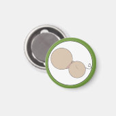 Borstvoeding Magneet - Stijl A (Voorkant / Achterkant)