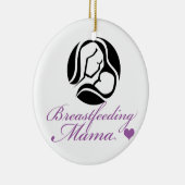 Borstvoeding Mama Keramisch Ornament (Rechts)