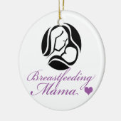Borstvoeding Mama Keramisch Ornament (Links)