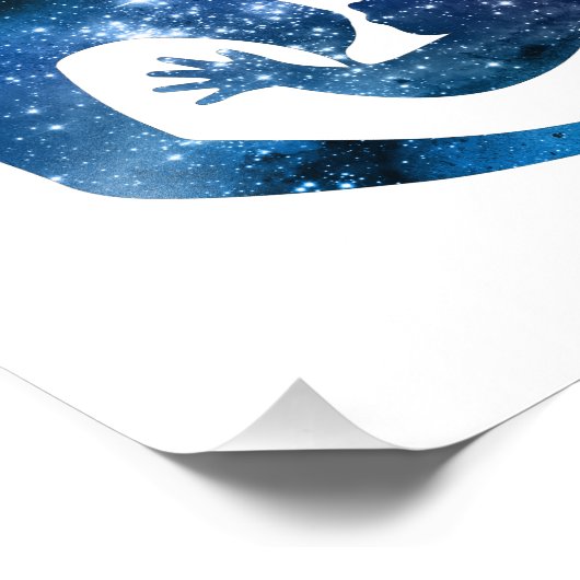 Borstvoeding Moeder en kind Foto Afdruk (Hoek)