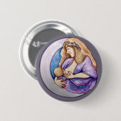 Borstvoeding Moeder Pasgeboren baby Borstvoeding Ronde Button 5,7 Cm (Voorkant /achterkant)