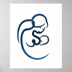Borstvoeding Moeder Poster