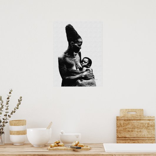 Borstvoeding Poster (Keuken)