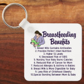 Borstvoeding Sleutelhanger (Voorkant)