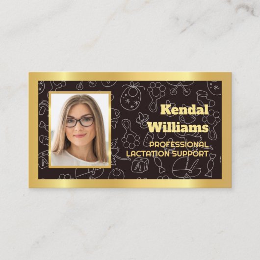 Borstvoeding specialist visitekaartje (Voorkant)
