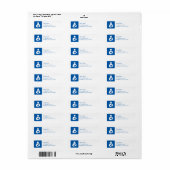 Borstvoeding/verpleegpictogram Etiket (Full Sheet)