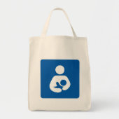 Borstvoeding/verpleegpictogram Tote Bag (Voorkant)