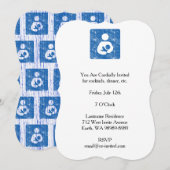 Borstvoedingspictogram Letterdruk stijl textuur Kaart (Voorkant / Achterkant)