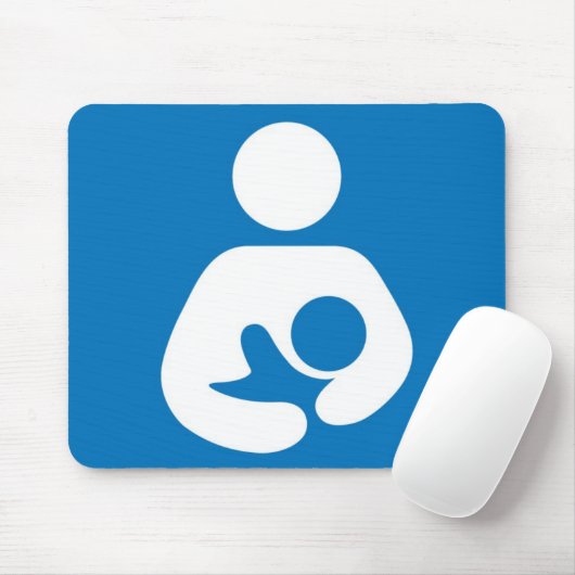 borstvoedingspictogram muismat (Met muis)