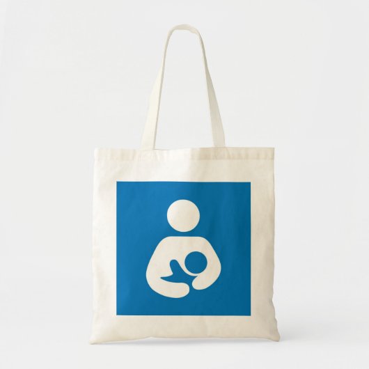 borstvoedingspictogram tote bag (Voorkant)