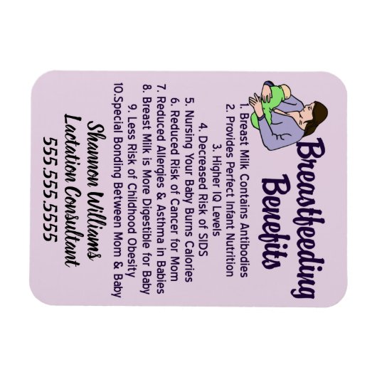 Borstvoedingsuitkeringen Belangrijkste 10 redenen  Magneet (Horizontaal)