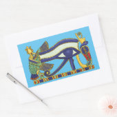 borstvormig rechthoekige sticker (Envelop)