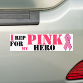 Bortemkankersticker Bumpersticker (Op auto)