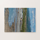 Borth Coastline Jigzaag Puzzle Legpuzzel (Horizontaal)