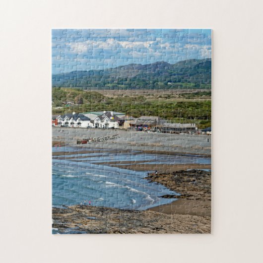 Borth Coastline Jigzaag Puzzle Legpuzzel (Verticaal)