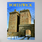 borthwick castle poster (Voorkant)