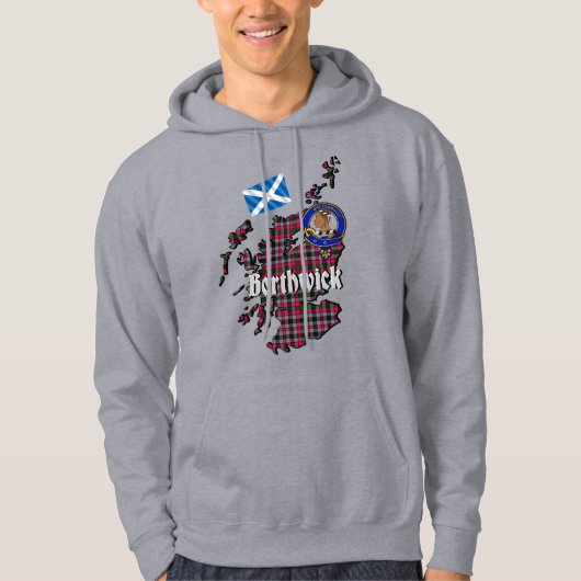Borthwick Clan Badge Hoodie (Voorkant)