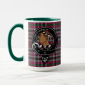 Borthwick Clan Badge & Tartan Mok (Links)