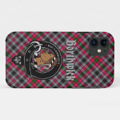 Borthwick Clan Badge & Tartan Phone Case (Achterkant (horizontaal))