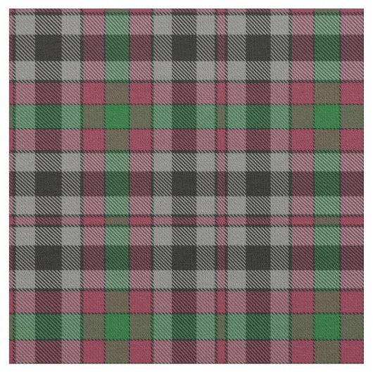 Borthwick Clan Tartan Stof (Close Up)