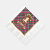 Borthwick gepersonaliseerde Tartan kerst Servet (Hoek)