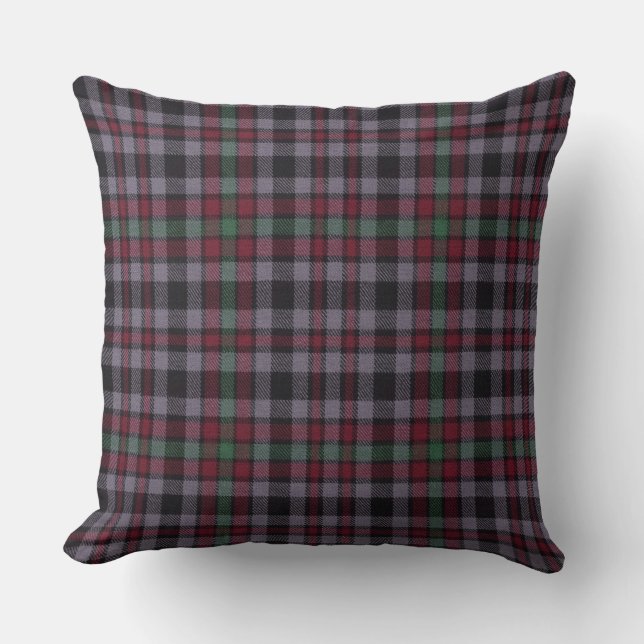 Borthwick Modern Original Scottish Tartan Kussen (Voorkant)
