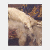  Borzoi Art Fleece Blanket (Voorkant)