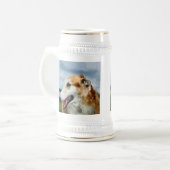 Borzoi Art Gifts Bierpul (Voorkant links)