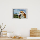 Borzoi Art Gifts Poster (Keuken)