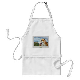 Borzoi Art Gifts Standaard Schort