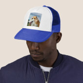 Borzoi Art Gifts Trucker Pet (In situ)