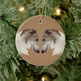 Borzoi Beauties kerstversiering Keramisch Ornament