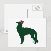 Borzoi Briefkaart (Voorkant / Achterkant)