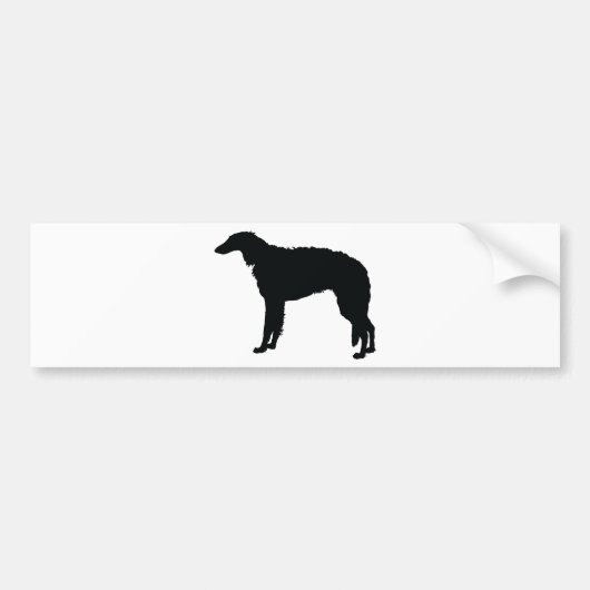 Borzoi Bumpersticker (Voorkant)