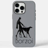 Borzoi Case-Mate iPhone Case (Achterkant)