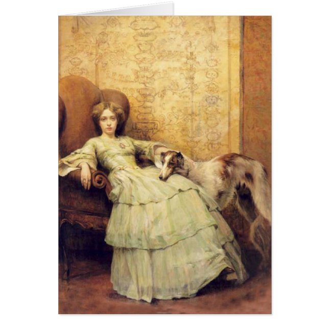 Borzoi Comfort Card (Voorkant)