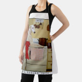 Borzoi Cooking Russian Wolfhound Dog Lover's Gift Schort (Insitu)
